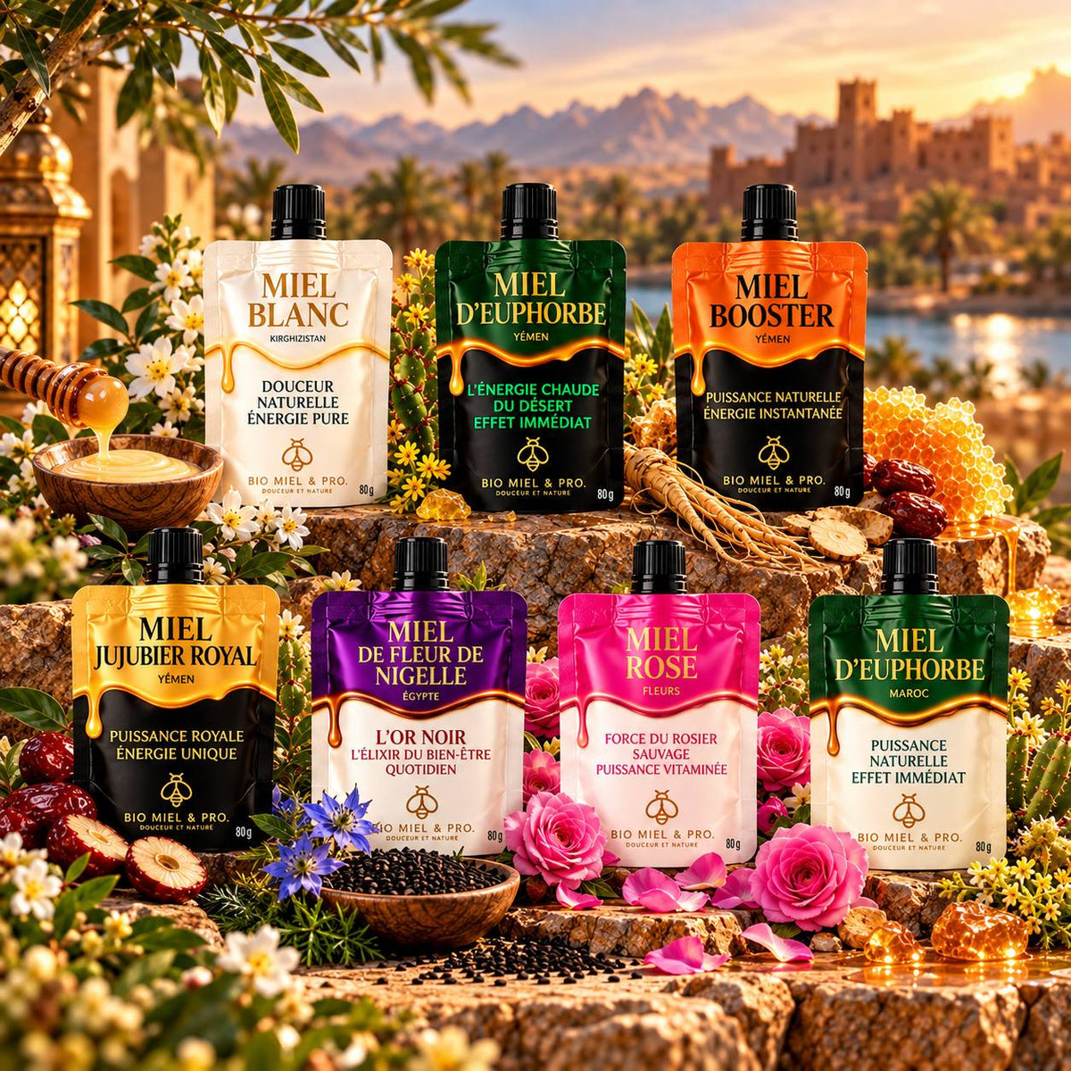 Miel de nigelle – Format nomade 80 g