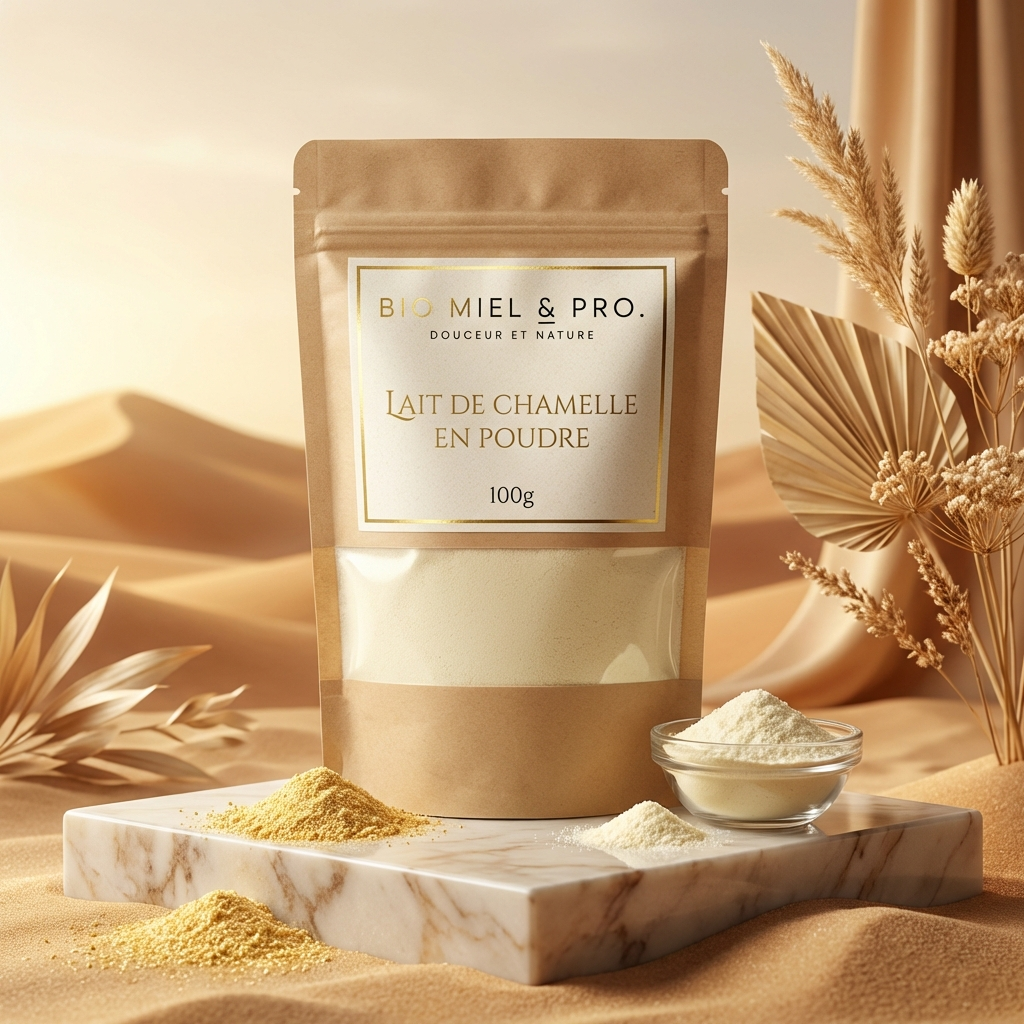 Lait de chamelle en poudre lyophilisé – 100 g