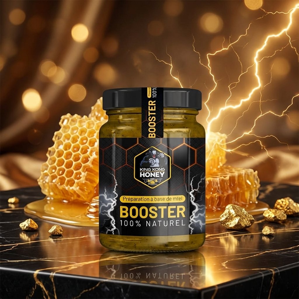 Miel King Kong Honey – Booster naturel 100 g