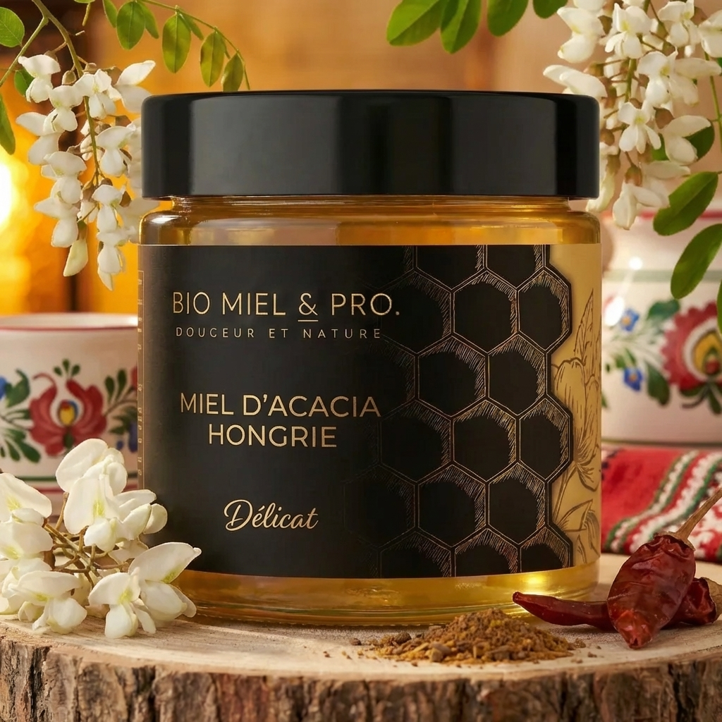Miel d'acacia de Hongrie – 250 g