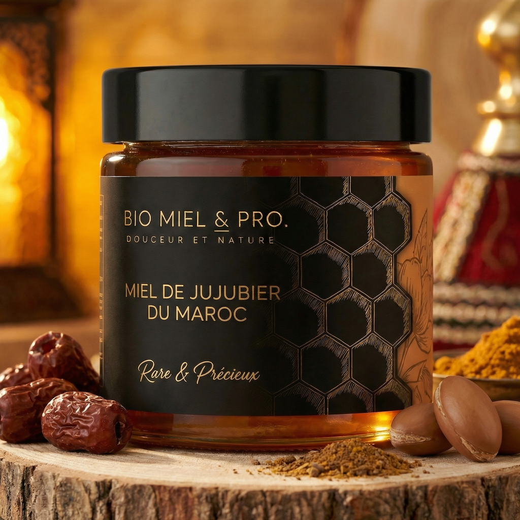 Miel de jujubier (Sidr) du Maroc – Miel Maliki – 250 g