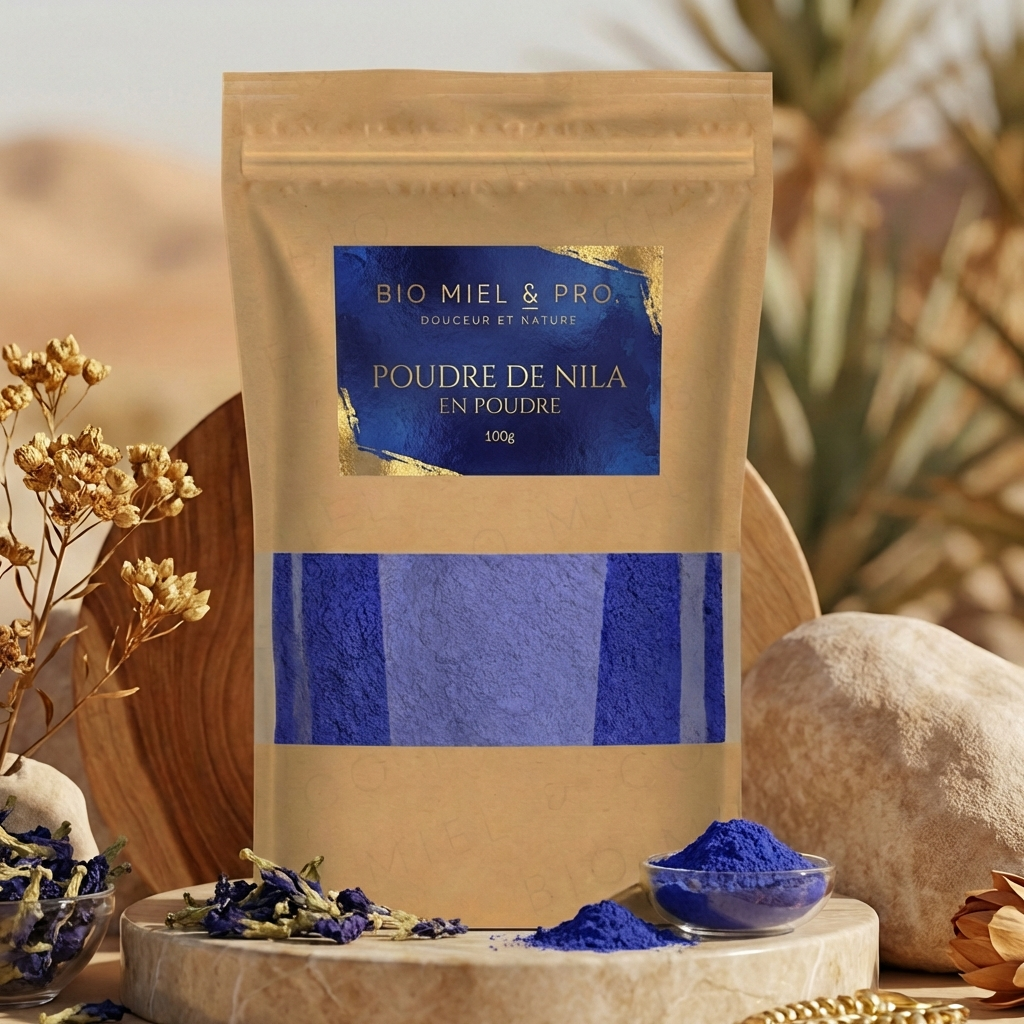 Poudre de nila naturelle – soin visage et corps 100 g