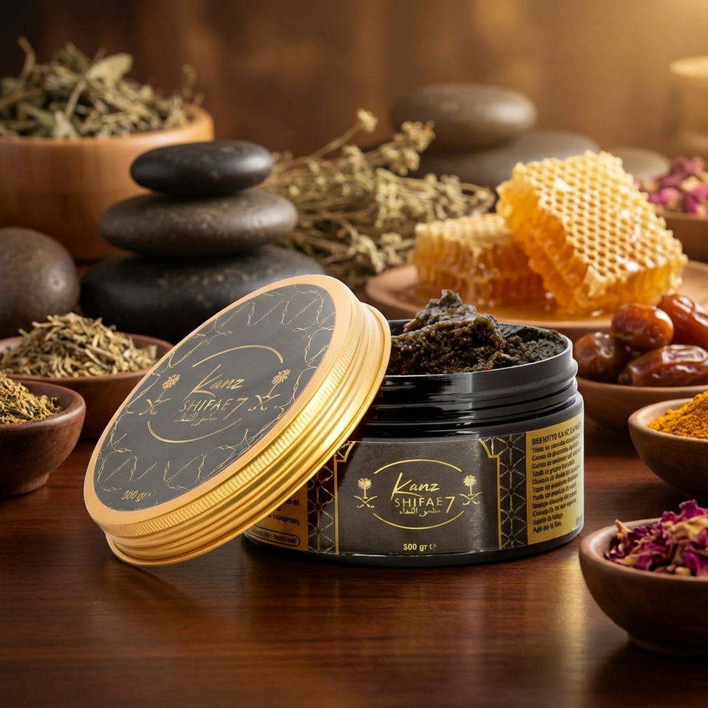 Kanz Shifa – Préparation aux 7 ingrédients naturels – 300 g